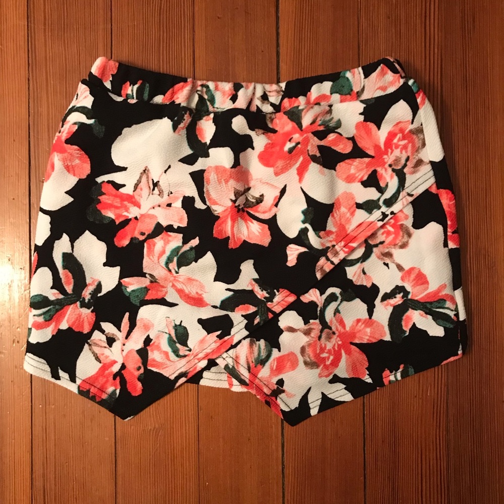 Floral Skort